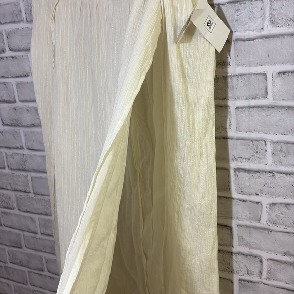 Rip curl maxi skirt, sun gypsy size large, elastic waist cream colour - Picture 4 of 9